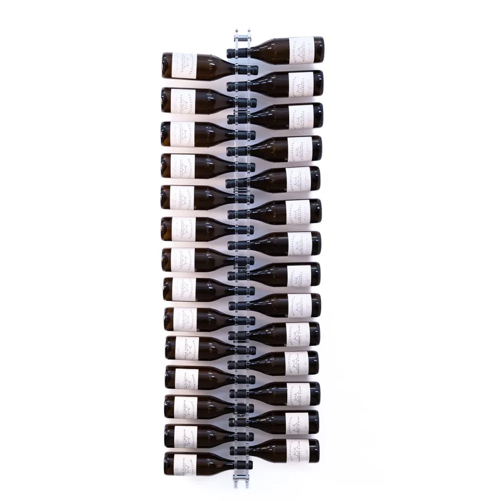 Player150 plexiglas wijnrek – Wanddisplay voor 28 flessen
