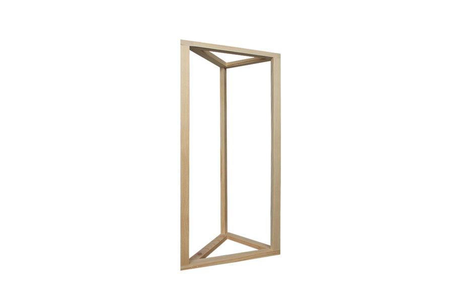 grenenhouten hoek hulpstuk voor wine nest wijnrekken