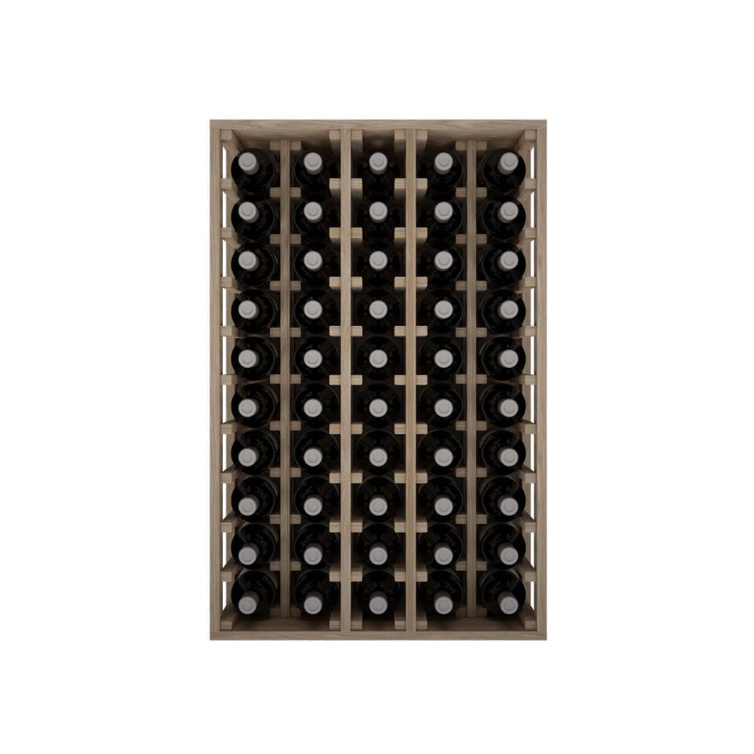 wijnrek hout, eikenhouten wijnrek