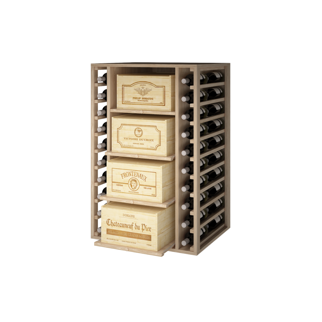 wijnkistenrek, wijnkistrek, houten wijnrek, wijnrekken, wijnrek hout
