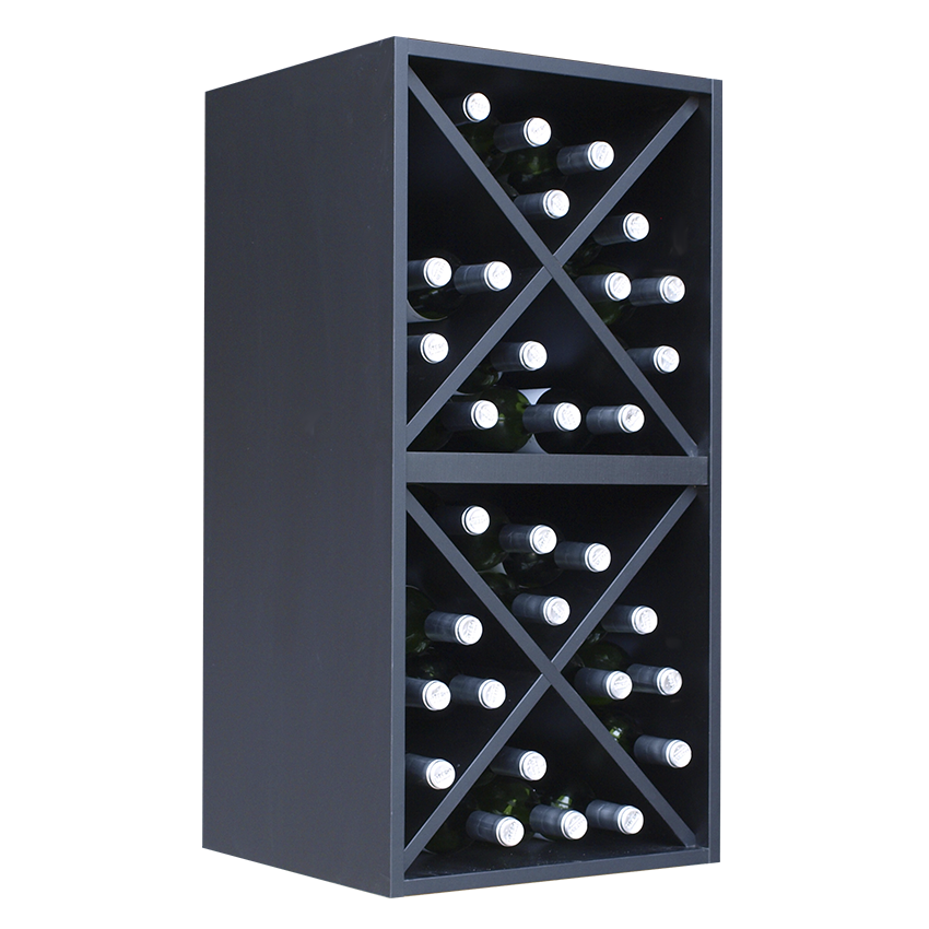 zwart wijnrek, wijnrek zwart