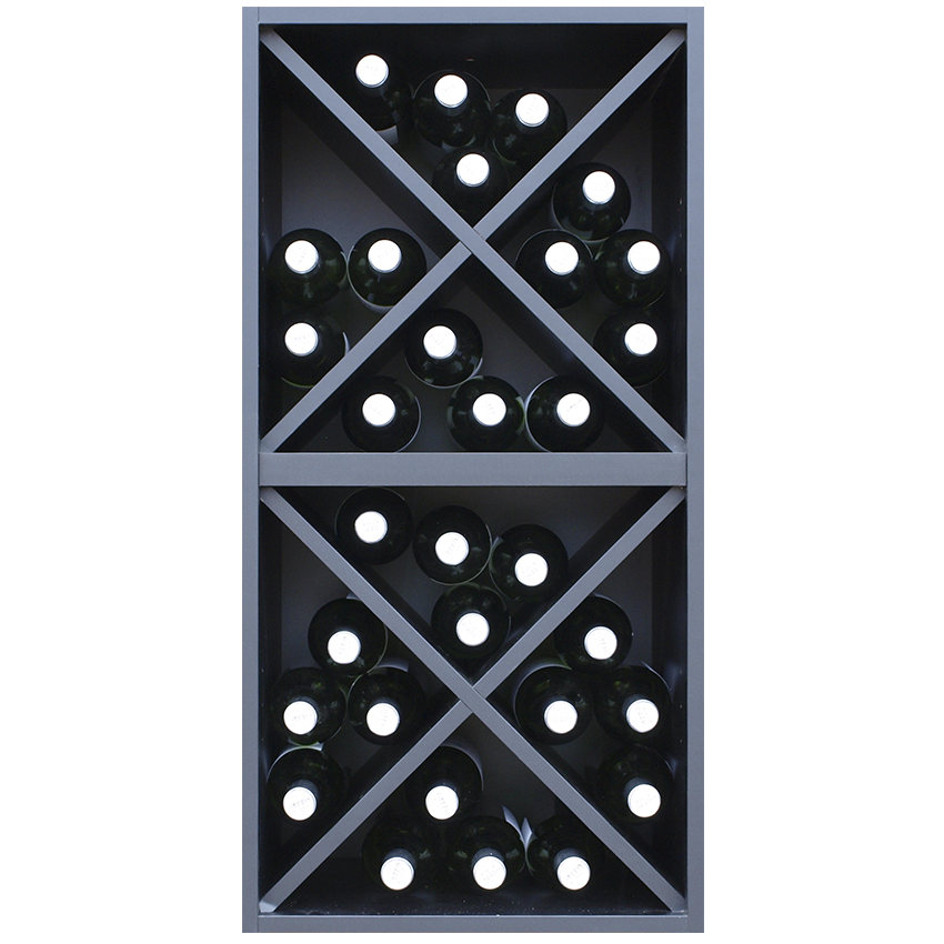 zwart wijnrek, wijnrek zwart