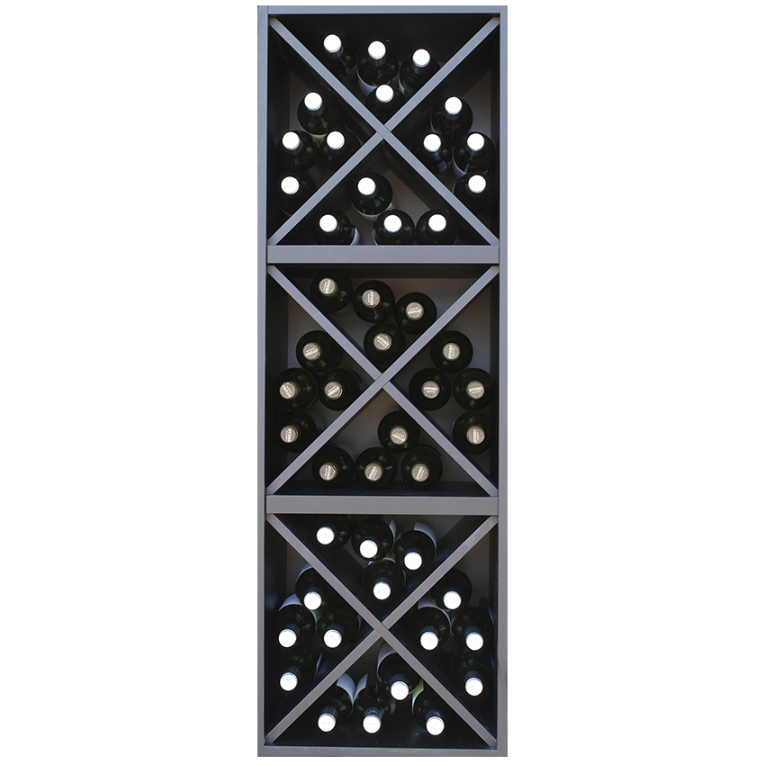 zwart wijnrek, wijnrek zwart