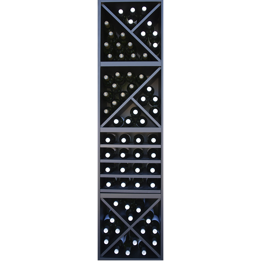 zwart wijnrek, wijnrek zwart