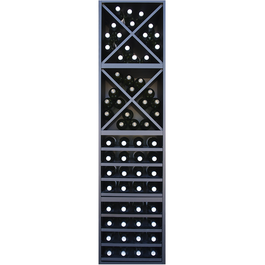 zwart wijnrek, wijnrek zwart