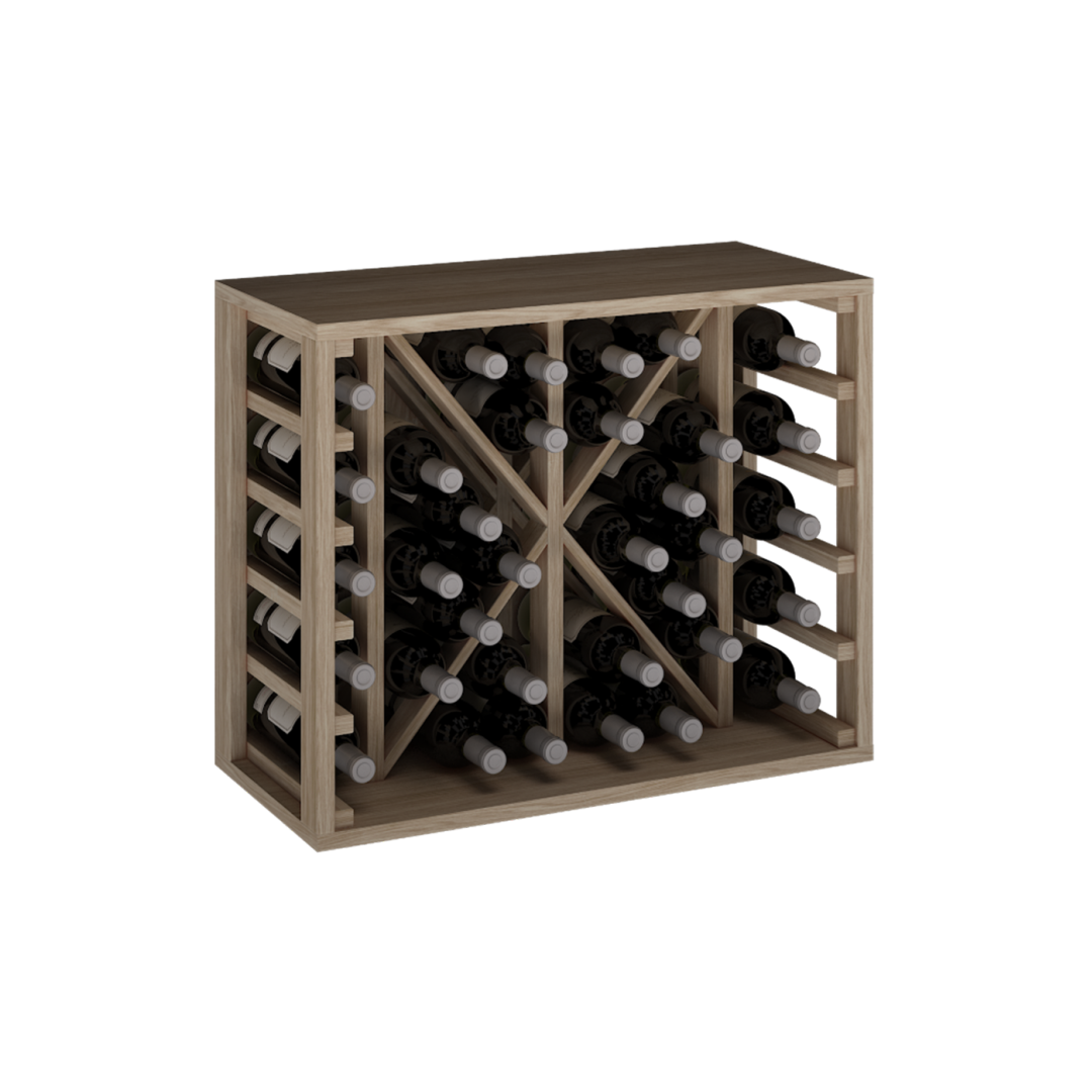 wijnrek hout, houten wijnrek, modulair wijnrek