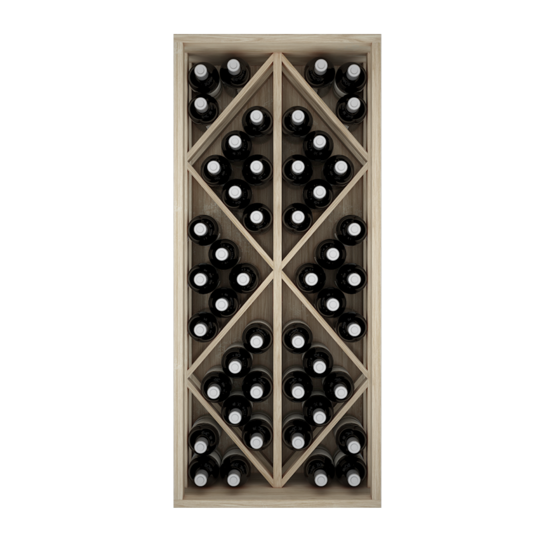wijnrek hout, houten wijnrek, modulair wijnrek