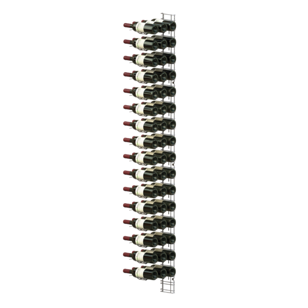 metalen Wijnrek voor aan de muur