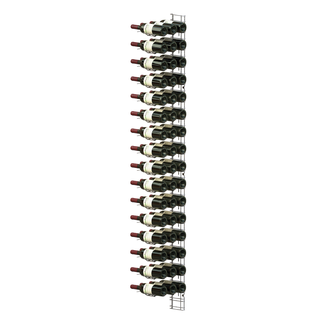 metalen Wijnrek voor aan de muur