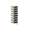 metalen Wijnrek voor aan de muur