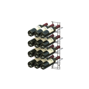 metalen Wijnrek voor aan de muur